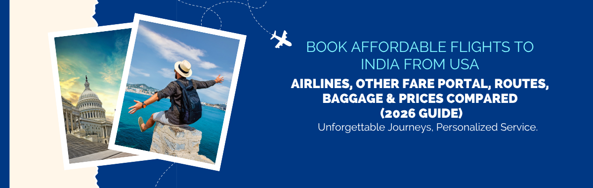 Book Affordable Flights to India from USA