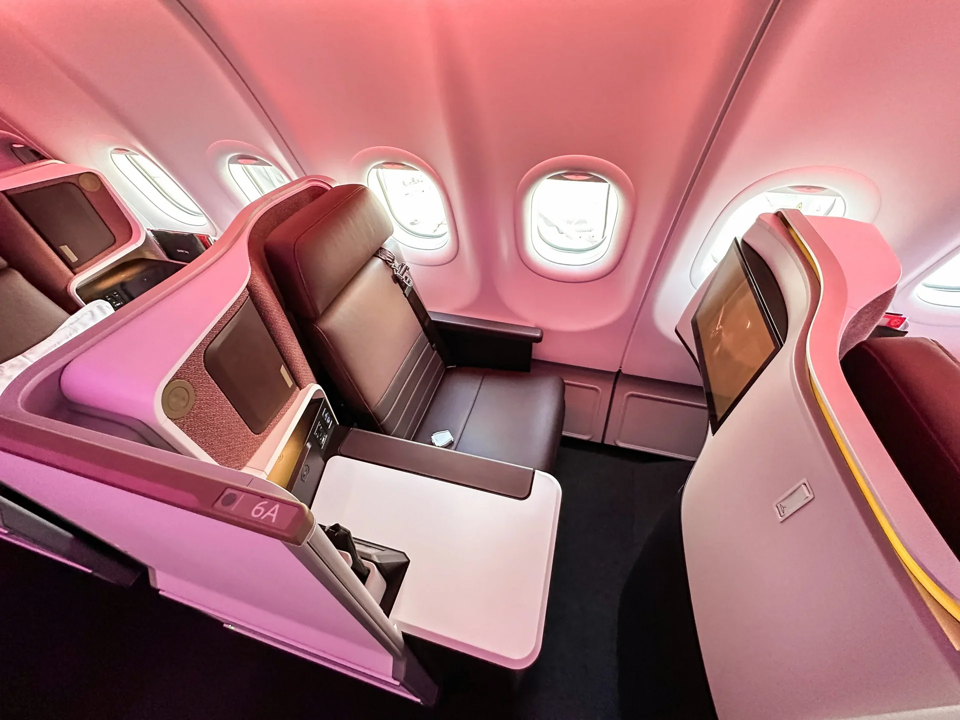 Virgin Atlantic business class