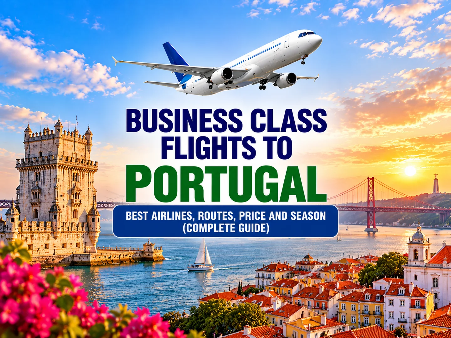Business Class Flights to Portugal – Best Airlines, Routes, Price and Season (Complete Guide)
