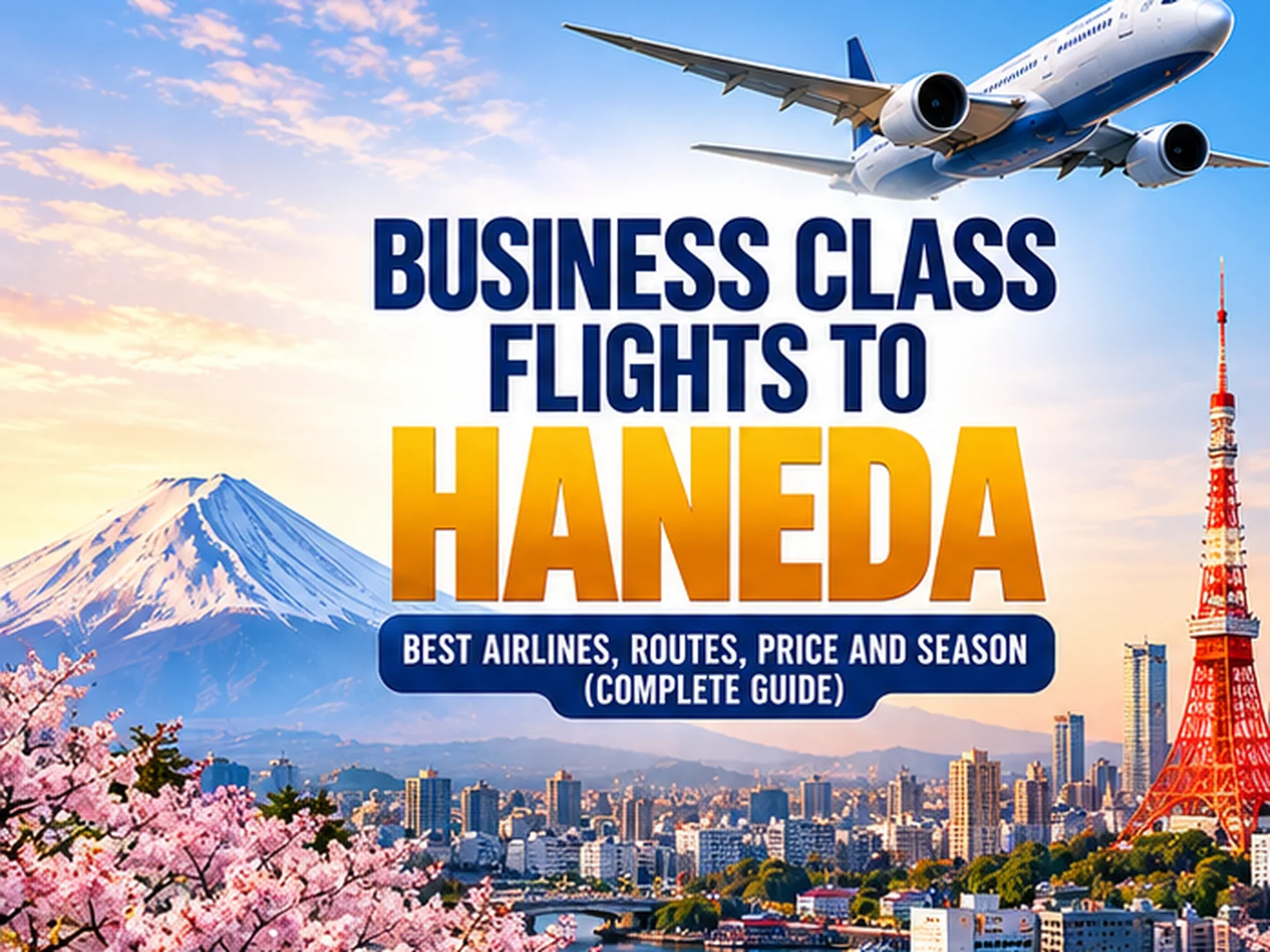 Business Class Flights to Haneda – Best Airlines, Routes, Price and Season (Complete Guide)