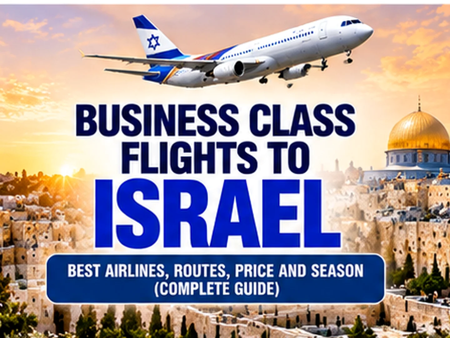 Business Class Flights to Israel – Best Airlines, Routes, Price and Season (Complete Guide)