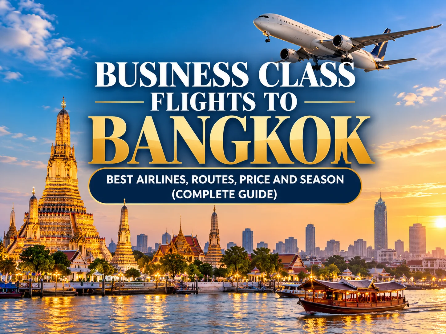 Business Class Flights to Bangkok – Best Airlines, Routes, Price and Season (Complete Guide)