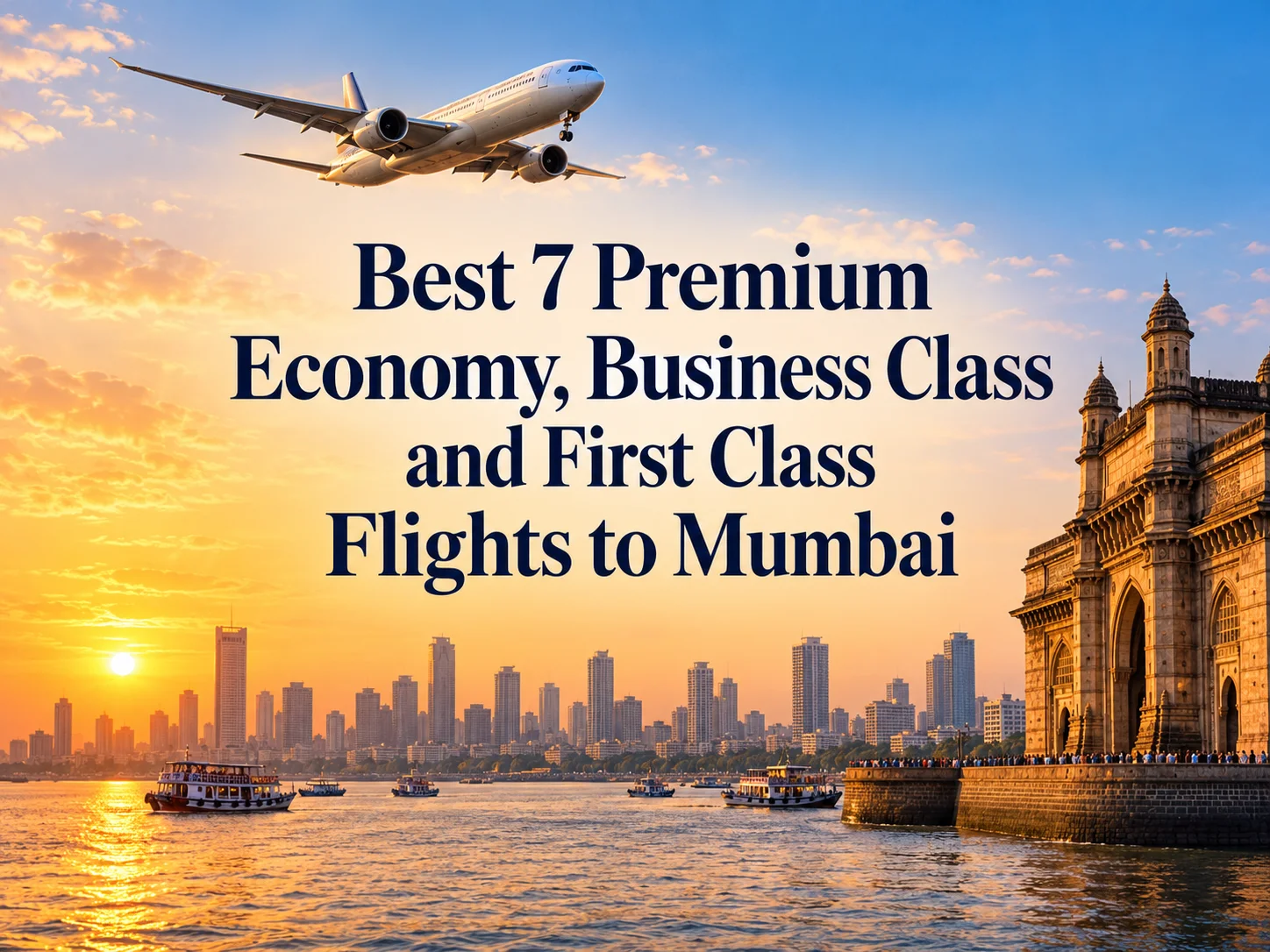 Best 7 Airlines Offering Premium Economy, Business and First Class Flight Tickets to Mumbai