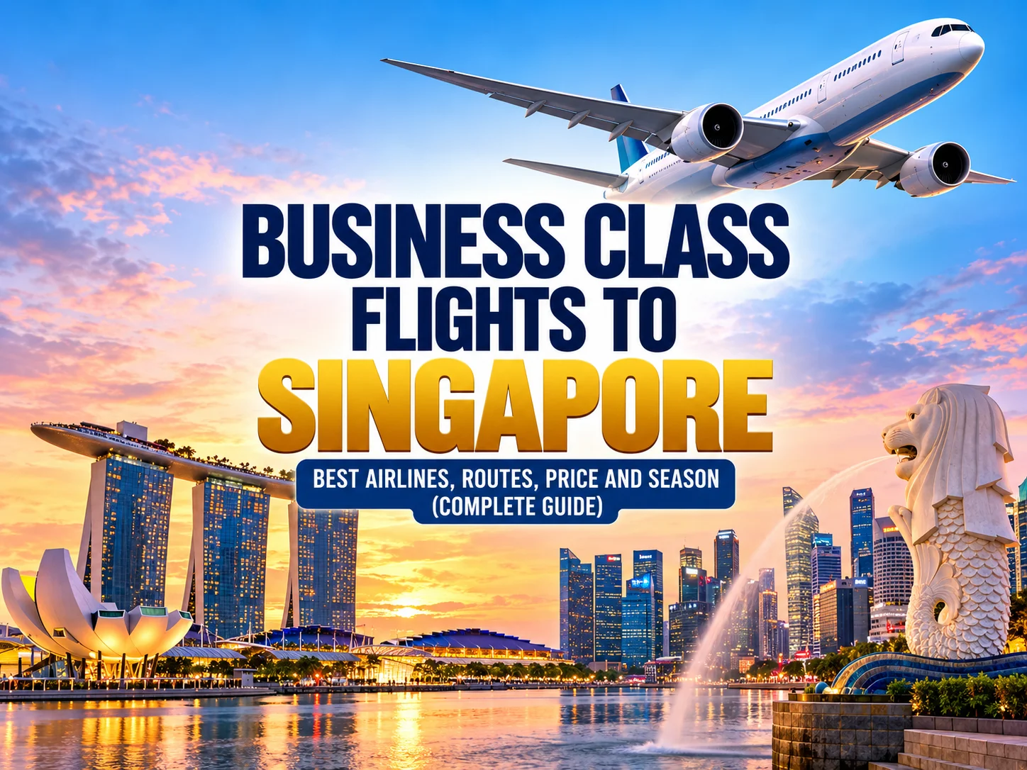Business Class Flights to Singapore – Best Airlines, Routes, Price and Season (Complete Guide)