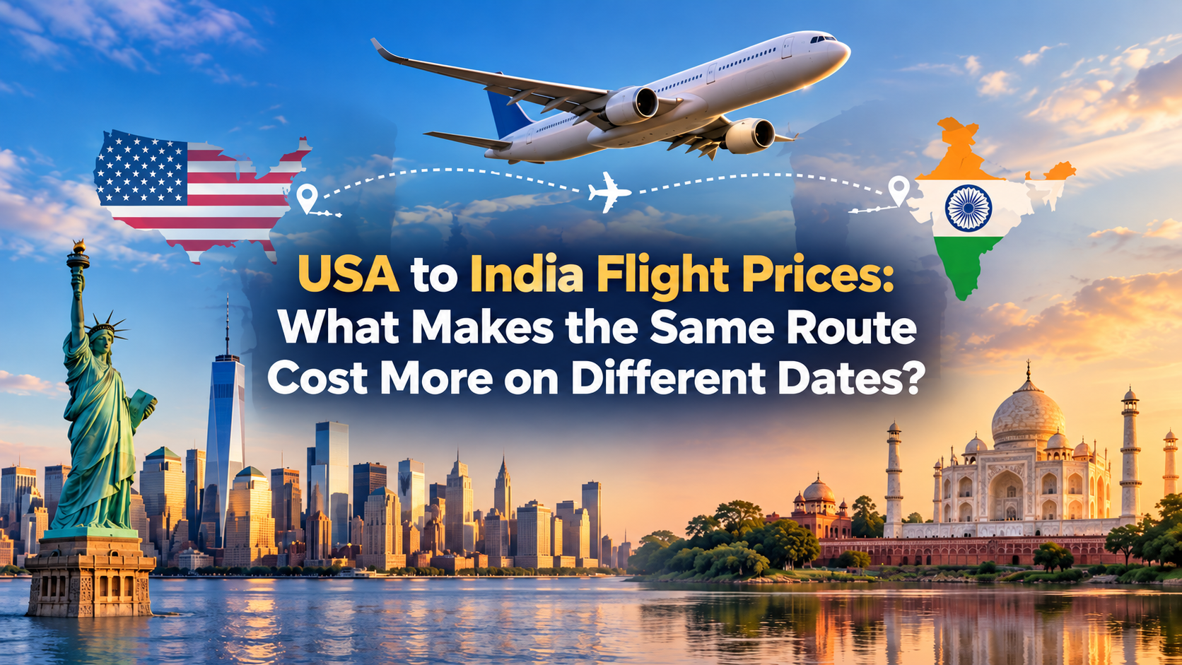 USA to India Flight Prices: What Makes the Same Route Cost More on Different Dates?