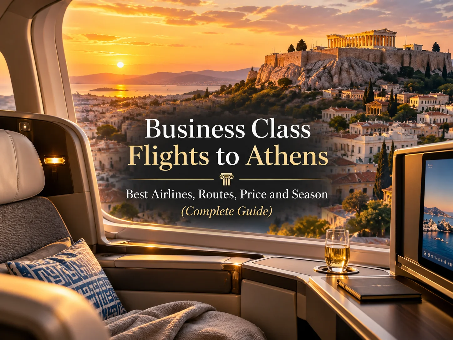 Business Class Flights to Athens – Best Airlines, Routes, Price and Season (Complete Guide)