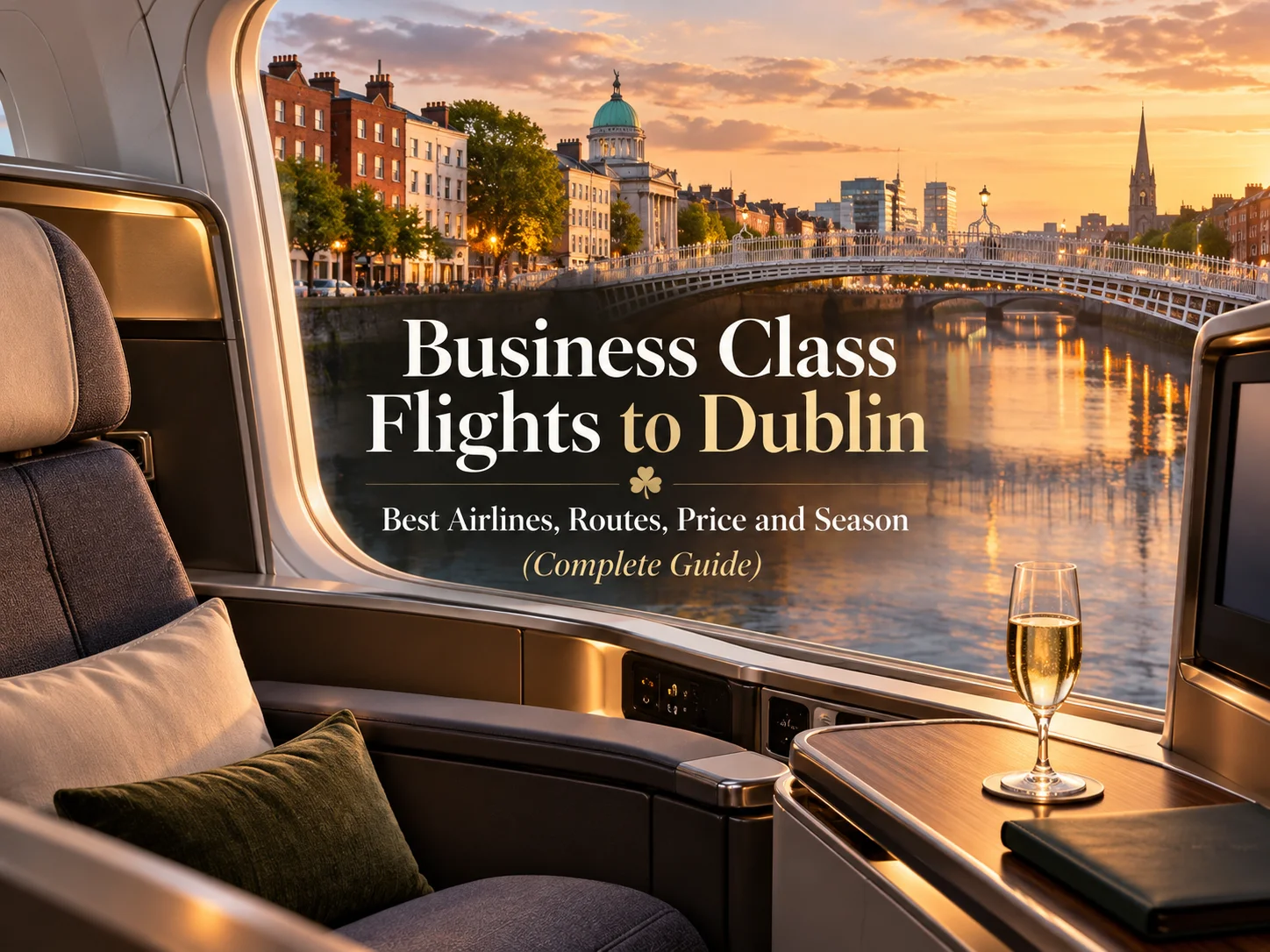 Business Class Flights to Dublin – Best Airlines, Routes, Price and Season (Complete Guide)