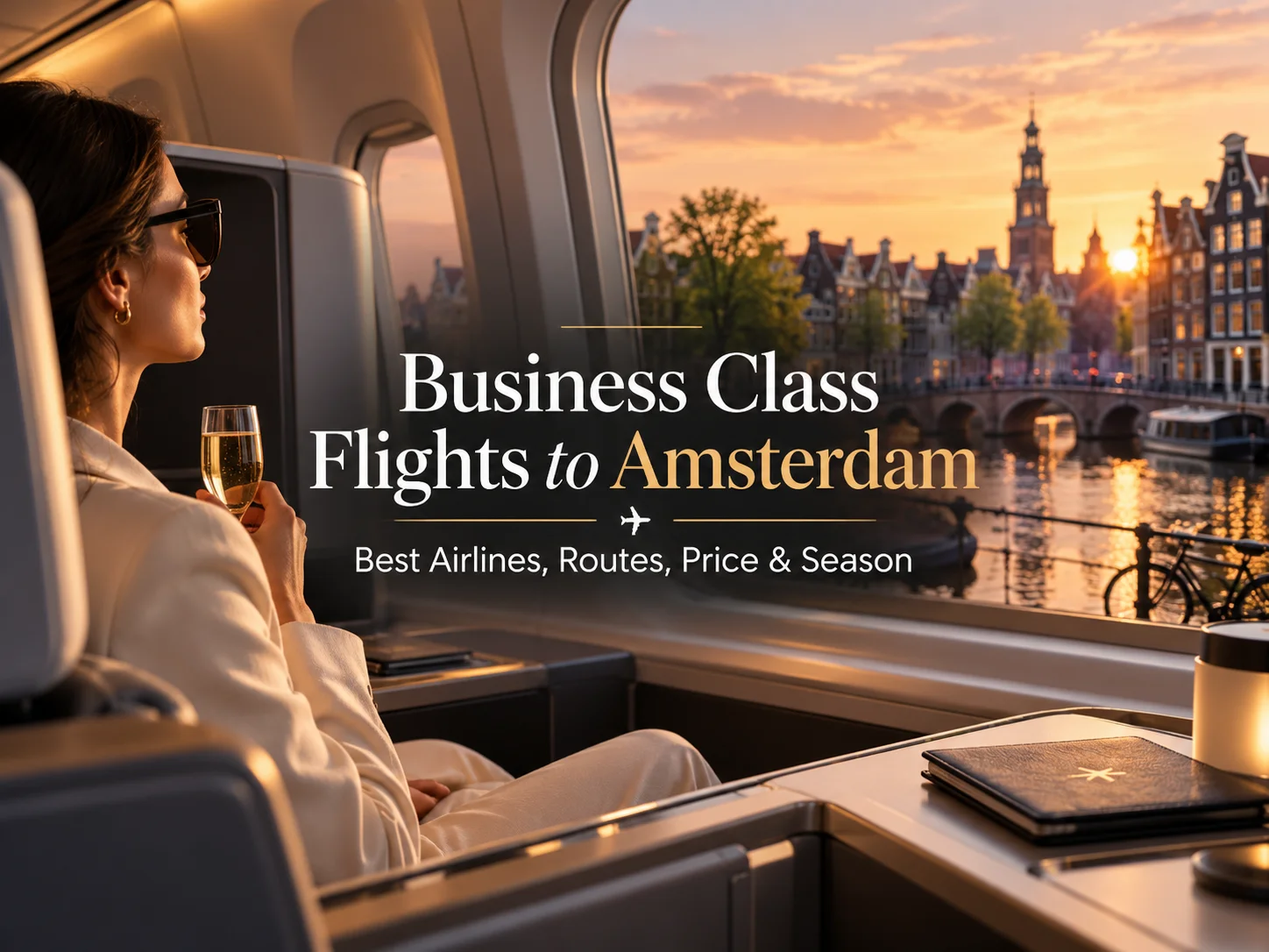 Business Class Flights to Amsterdam – Best Airlines, Routes, Prices and Seasons (Complete Guide)
