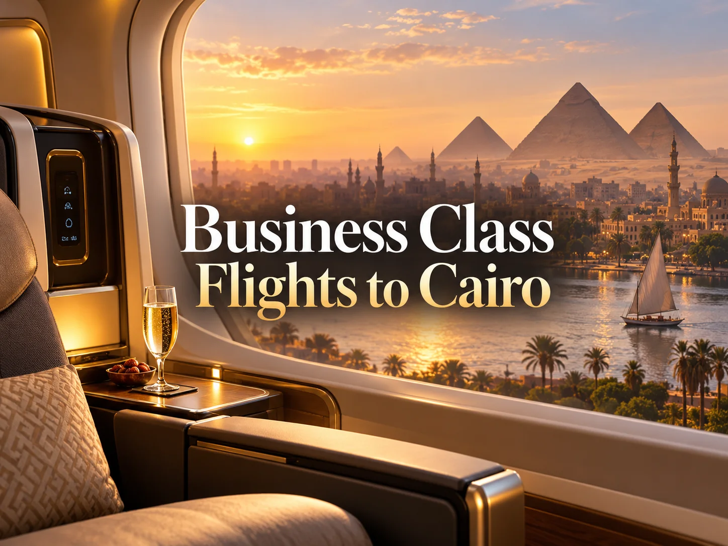 Business Class Flights to Cairo – Best Airlines, Routes, Price and Season (Complete Guide)