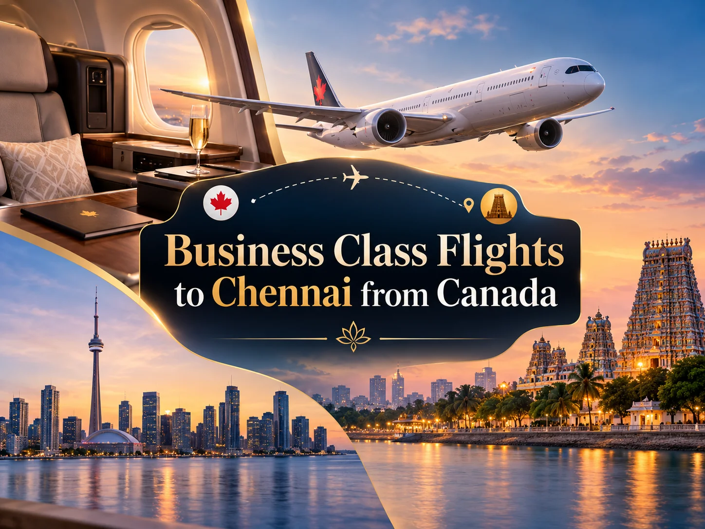 Business Class Flights to Chennai From Canada – Best Airlines, Routes, Price and Season (Complete Guide)