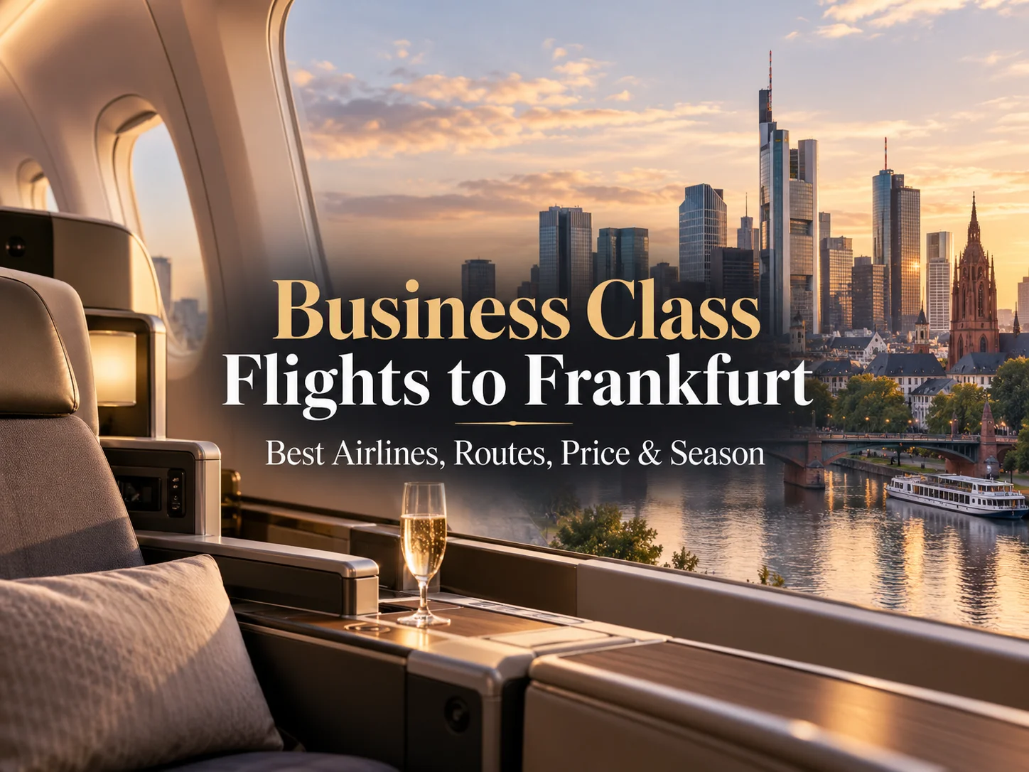 Business Class Flights to Frankfurt – Best Airlines, Routes, Prices and Seasons (Complete Guide)