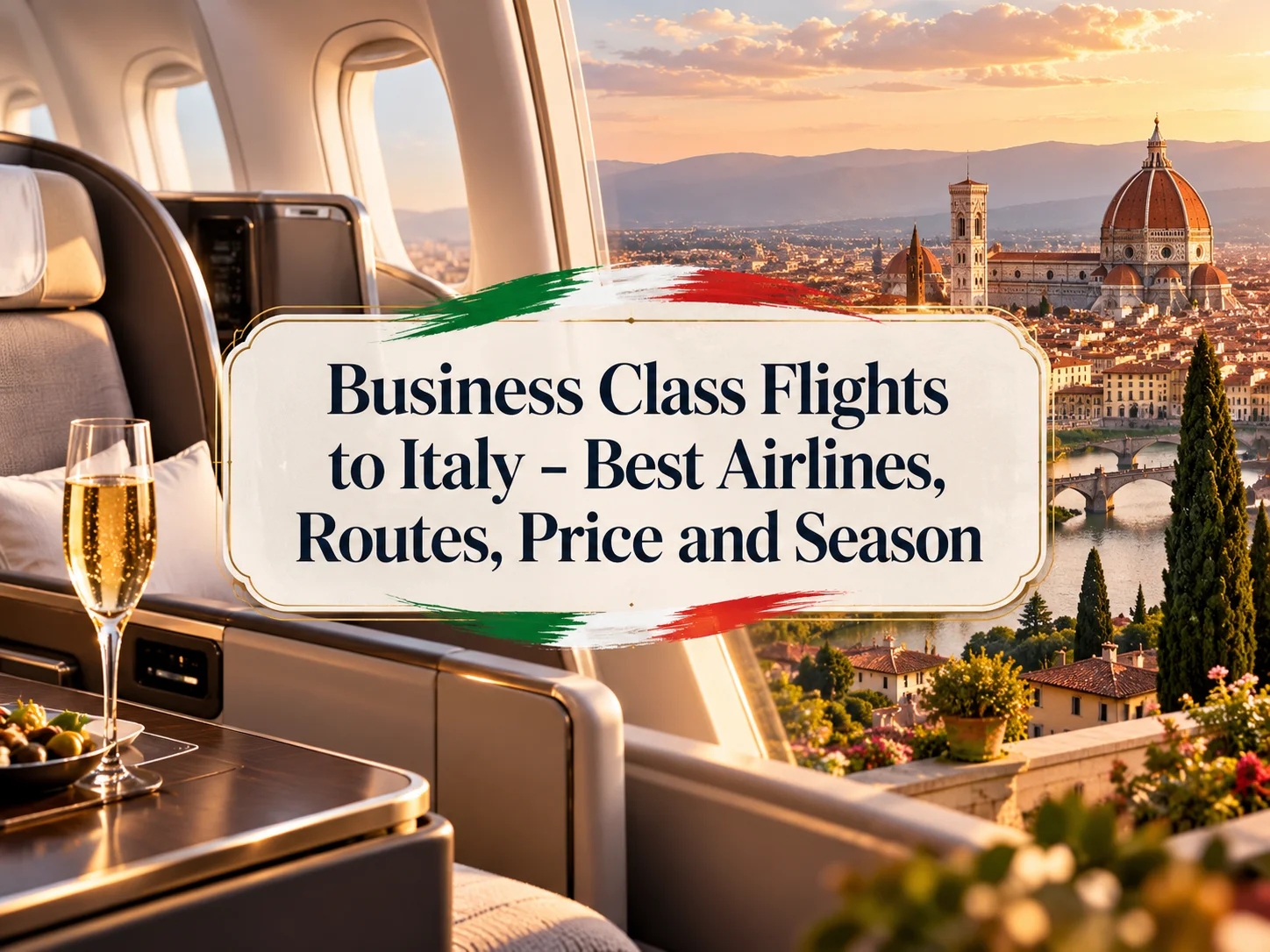 Business Class Flights to Italy – Best Airlines, Routes, Price and Season (Complete Guide)