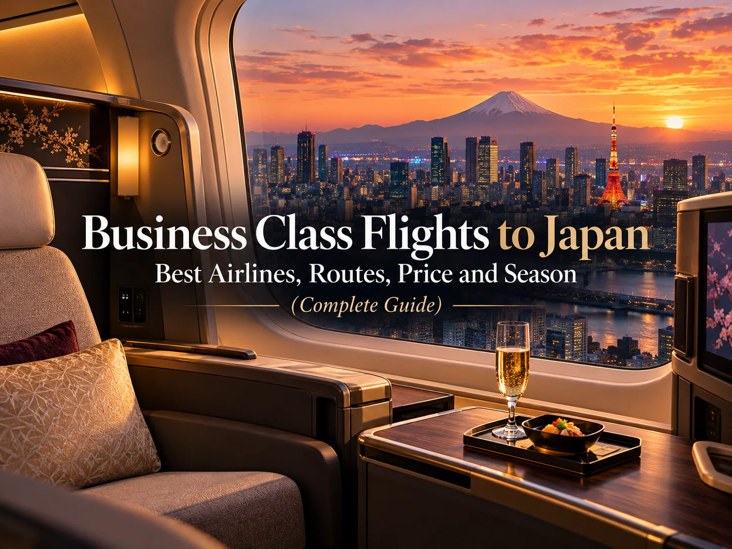 Business Class Flights to Japan – Best Airlines, Routes, Prices and Seasons (Complete Guide)