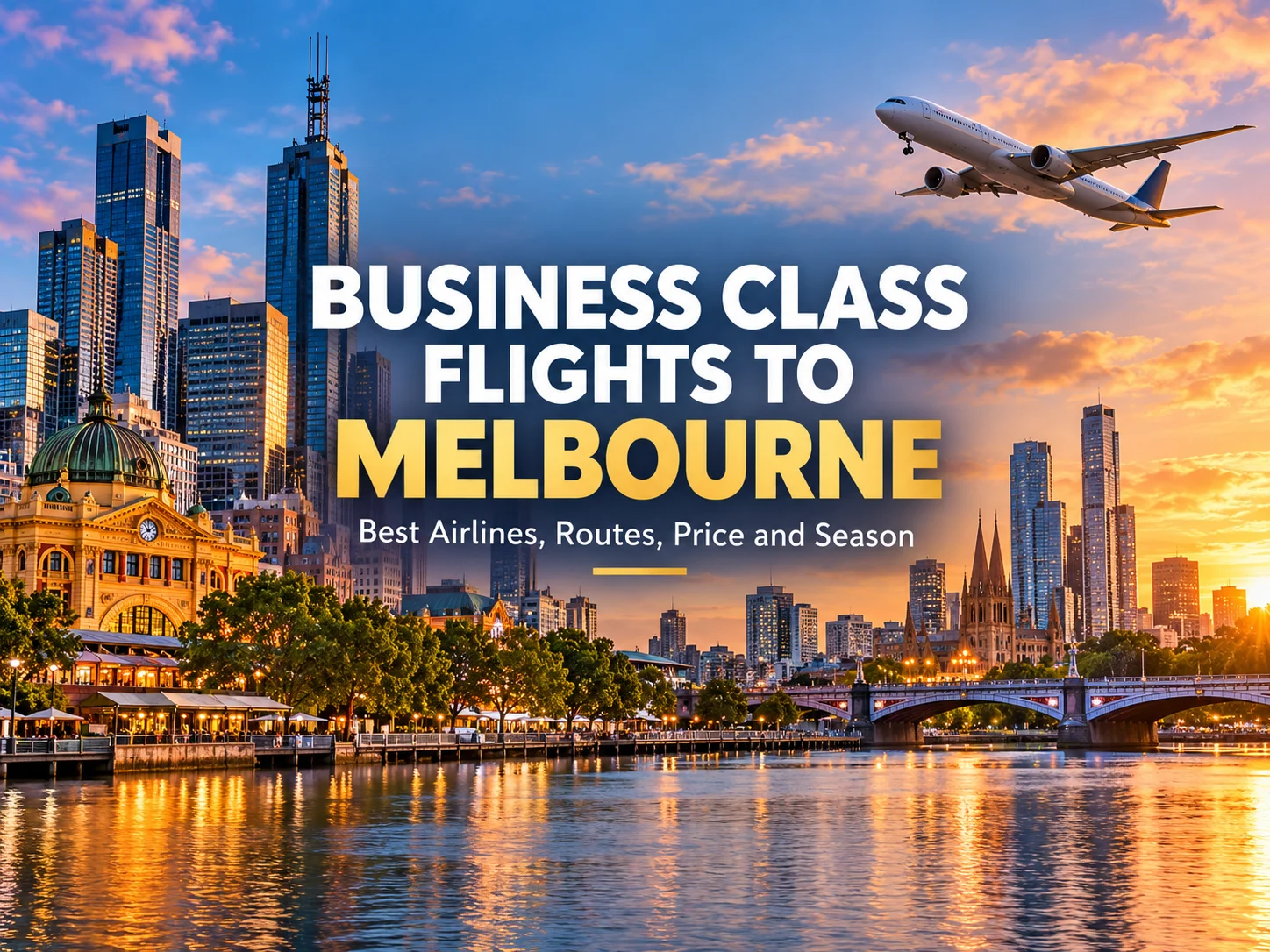 Business Class Flights to Melbourne – Best Airlines, Routes, Price and Season (Complete Guide)