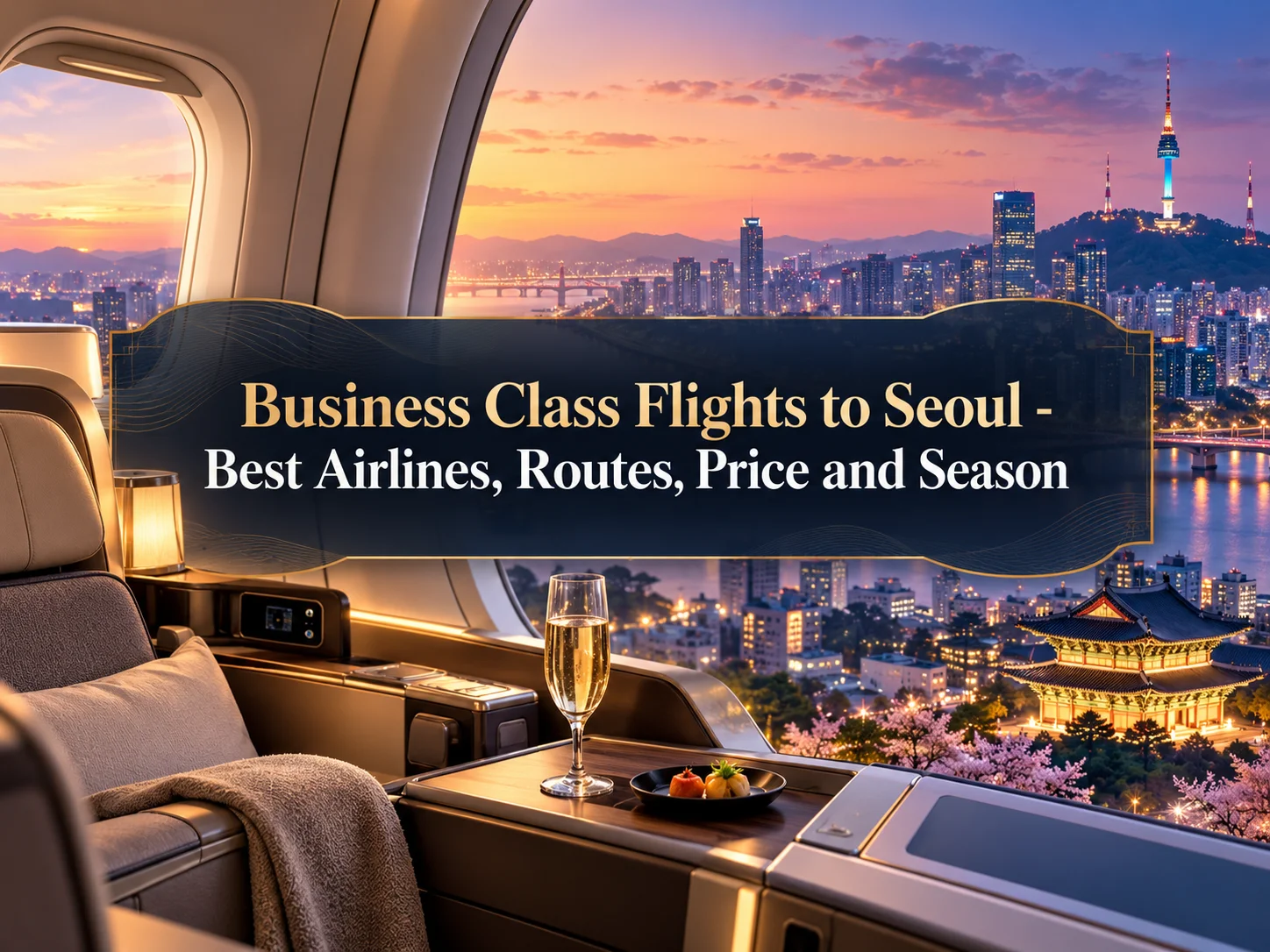Business Class Flights to Seoul – Best Airlines, Routes, Price and Season (Complete Guide)