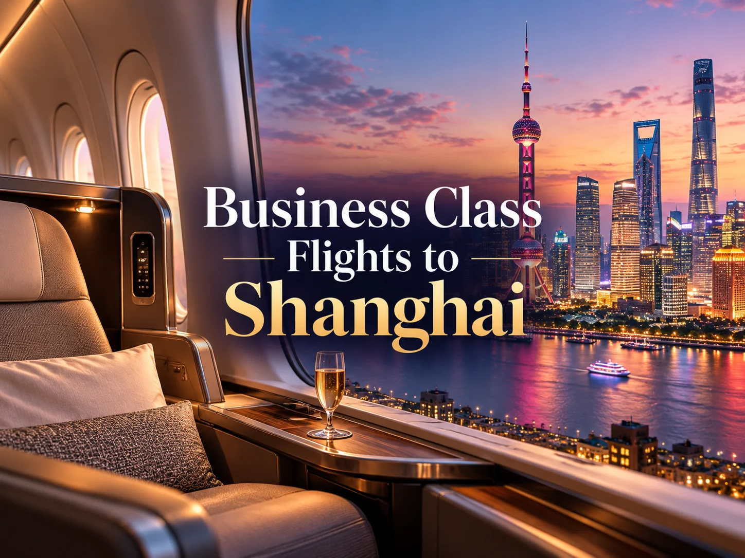 Business Class Flights to Shanghai – Best Airlines, Routes, Price and Season (Complete Guide)