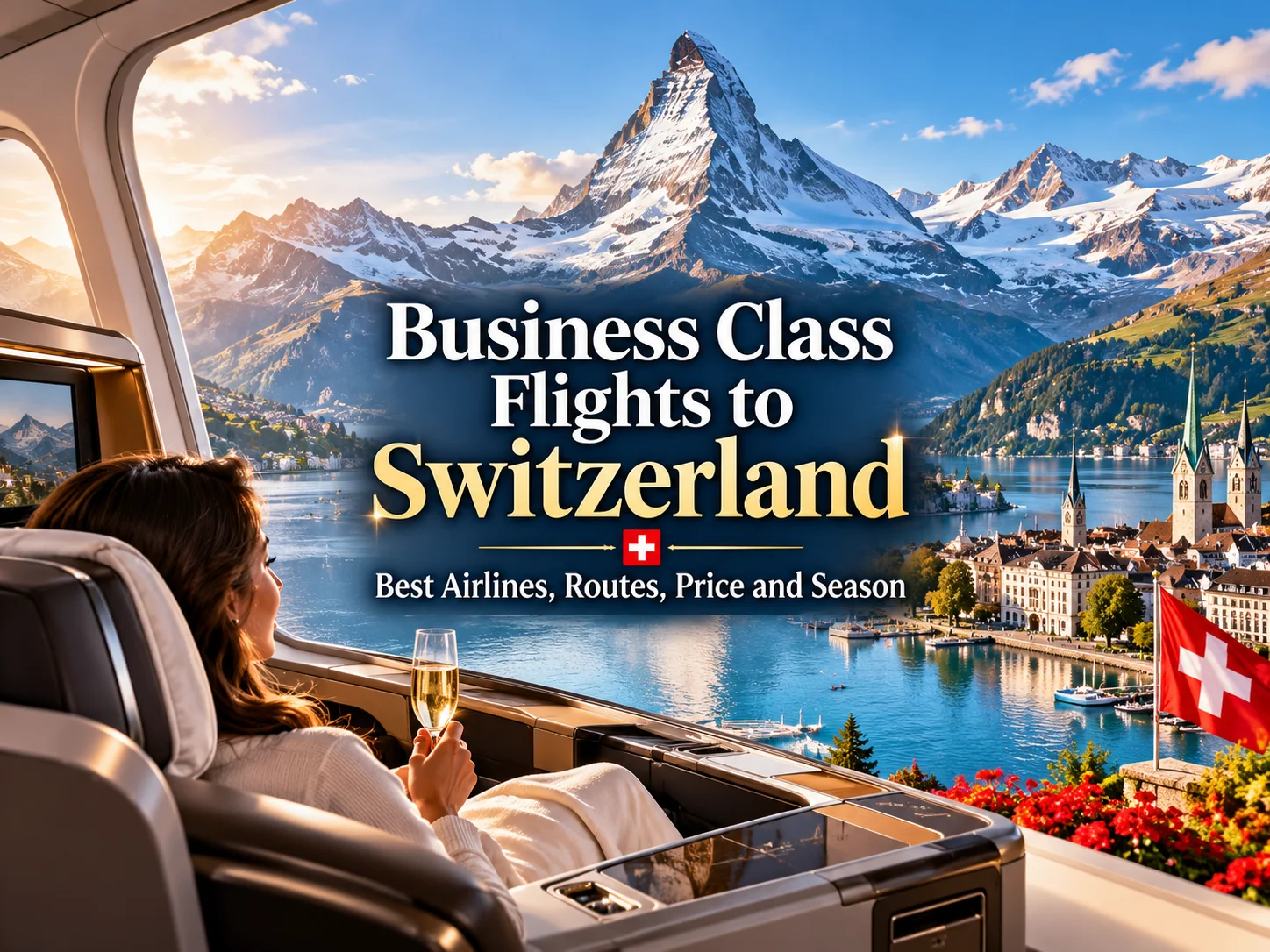 Business Class Flights to Switzerland – Best Airlines, Routes, Price and Season (Complete Guide)