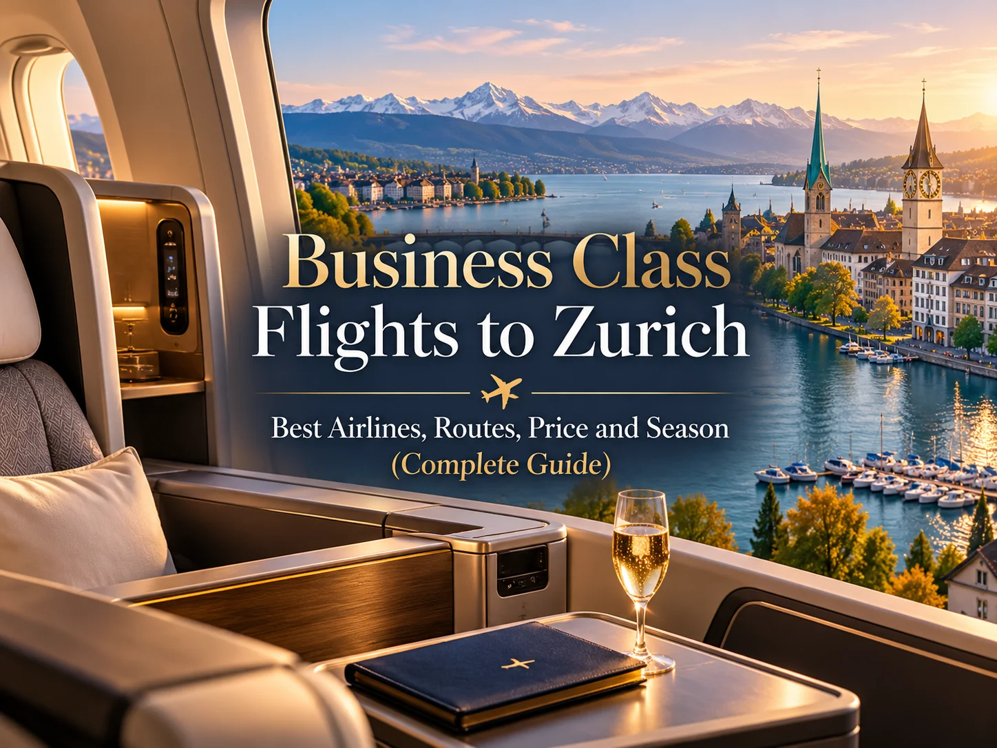 Business Class Flights to Zurich – Best Airlines, Routes, Prices and Seasons (Complete Guide)