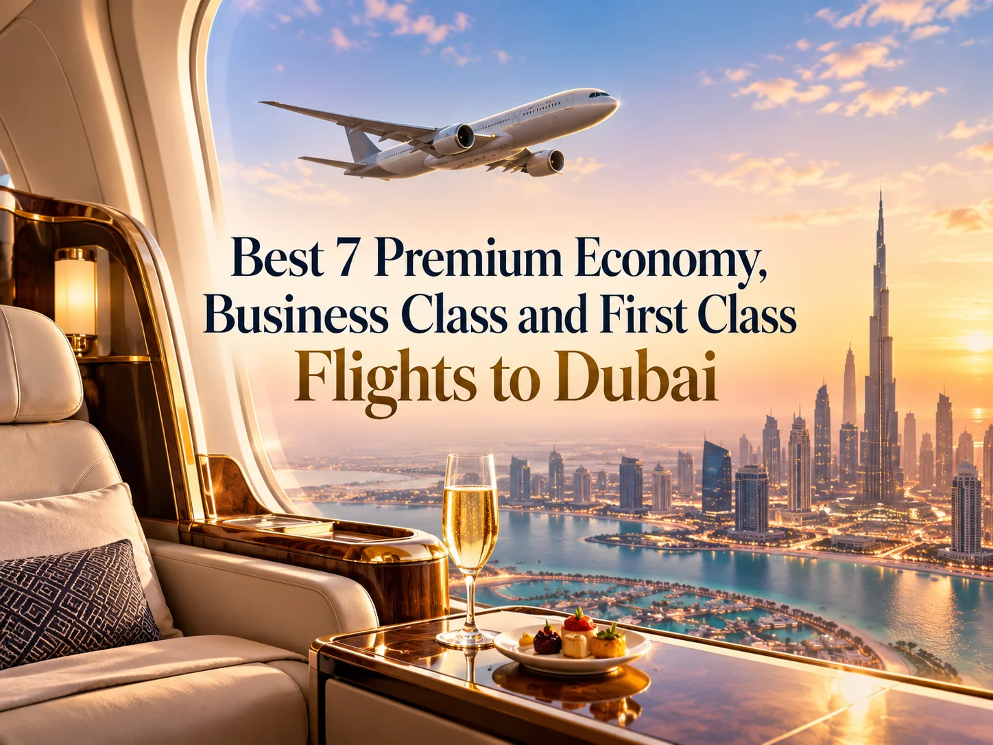 Best 7 Airlines Offering Premium Economy, Business and First Class Flight Tickets to Dubai