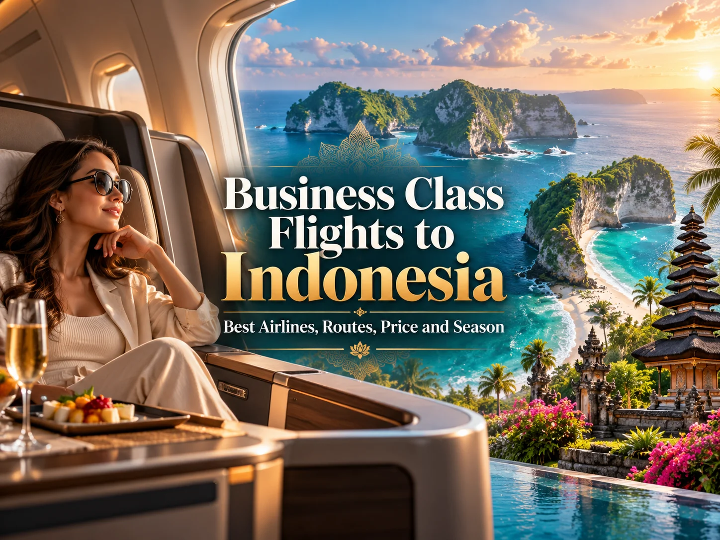 Business Class Flights to Indonesia – Best Airlines, Routes, Price and Season (Complete Guide)
