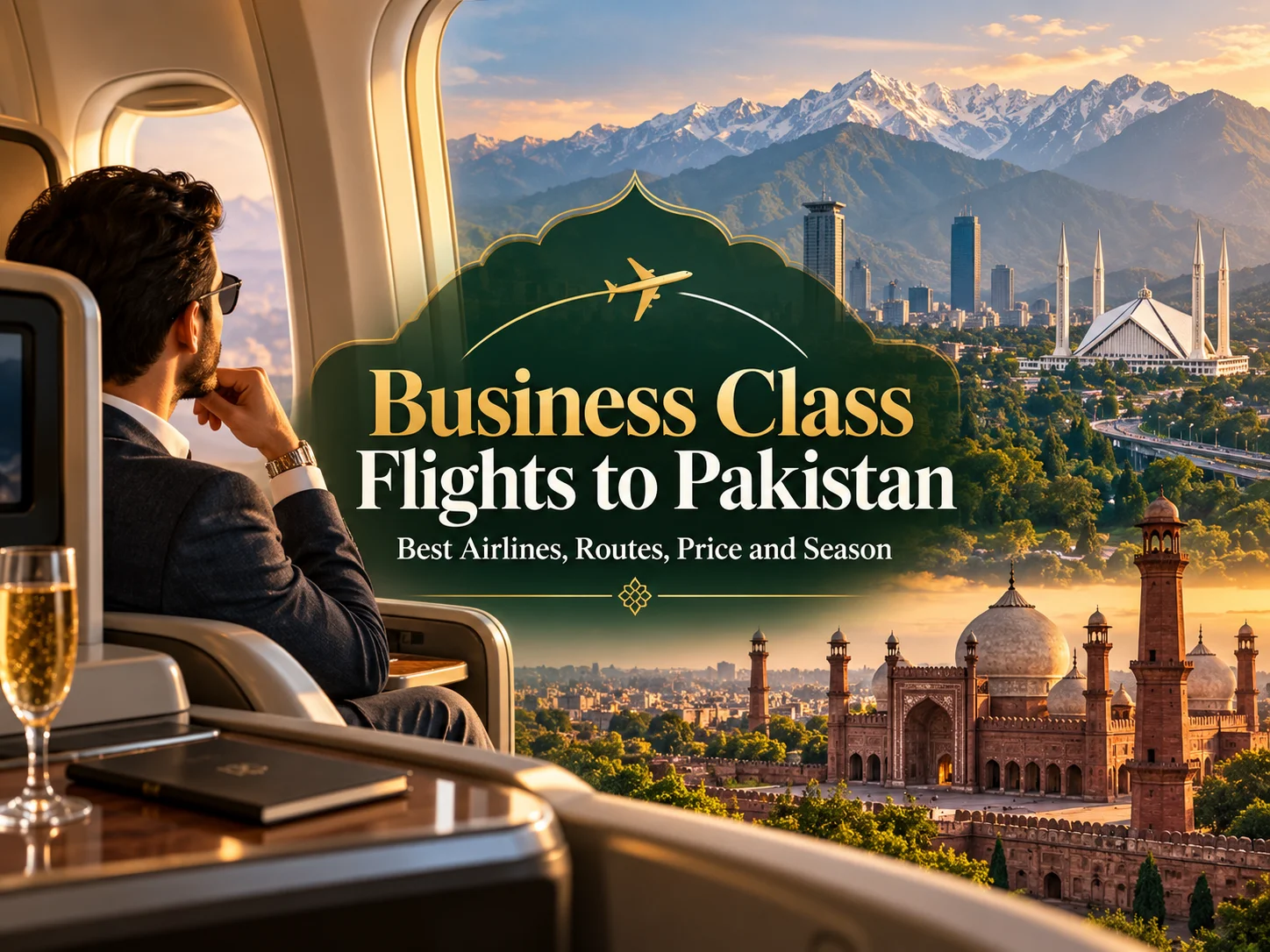 Business Class Flights to Pakistan – Best Airlines, Routes, Price and Season (Complete Guide)
