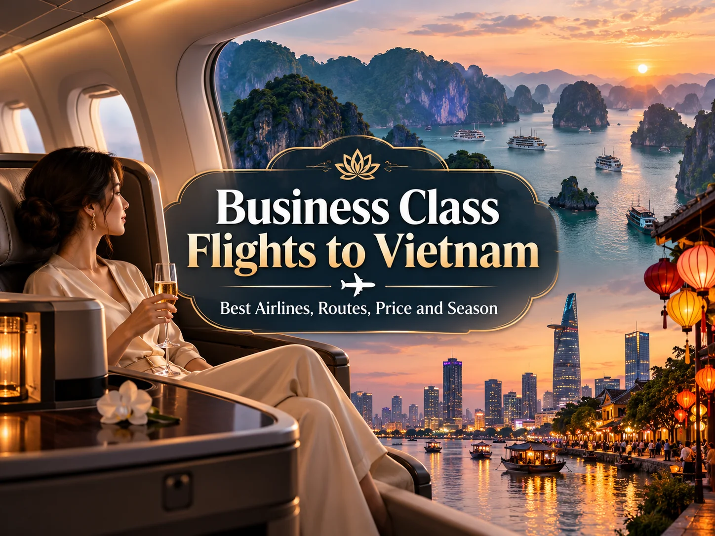 Business Class Flights to Vietnam – Best Airlines, Routes, Price and Season (Complete Guide)