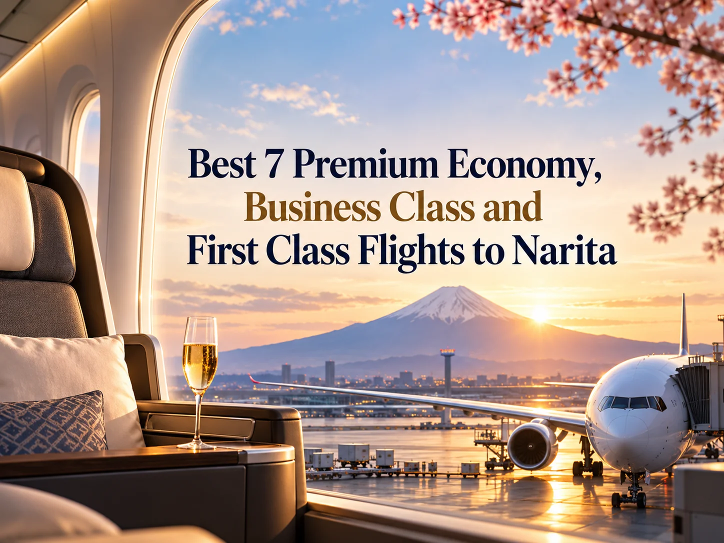 Best 7 Airlines Offering Premium Economy, Business and First Class Flight Tickets to Narita