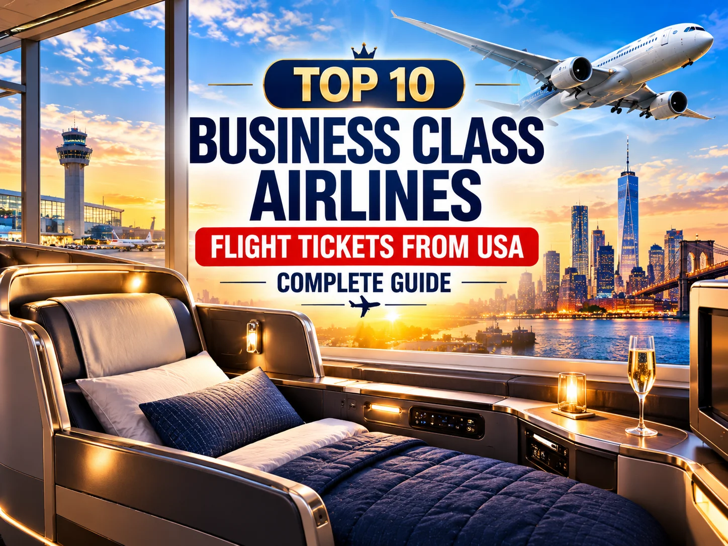 Top 10 Business Class Airlines Flight Tickets From USA – Complete Guide
